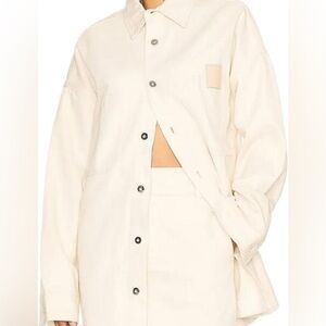 Helsa denim over shirt